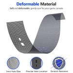 PS5 Dust Cover Net - Purple Lattice Design