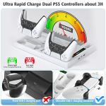 PS5 Cooling Stand and Controller Charger Station