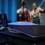 PS5 Dust Cover Net - Purple Lattice Design