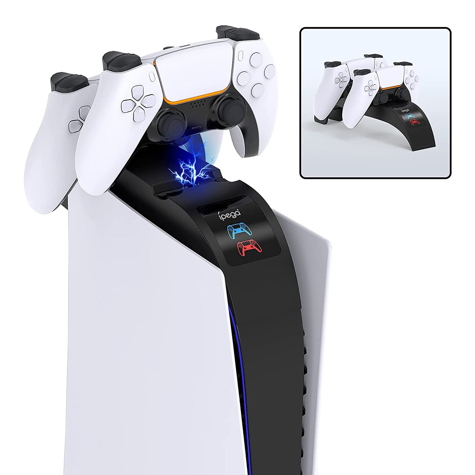 PS5 Controller Dual Dock Fast Charger Station