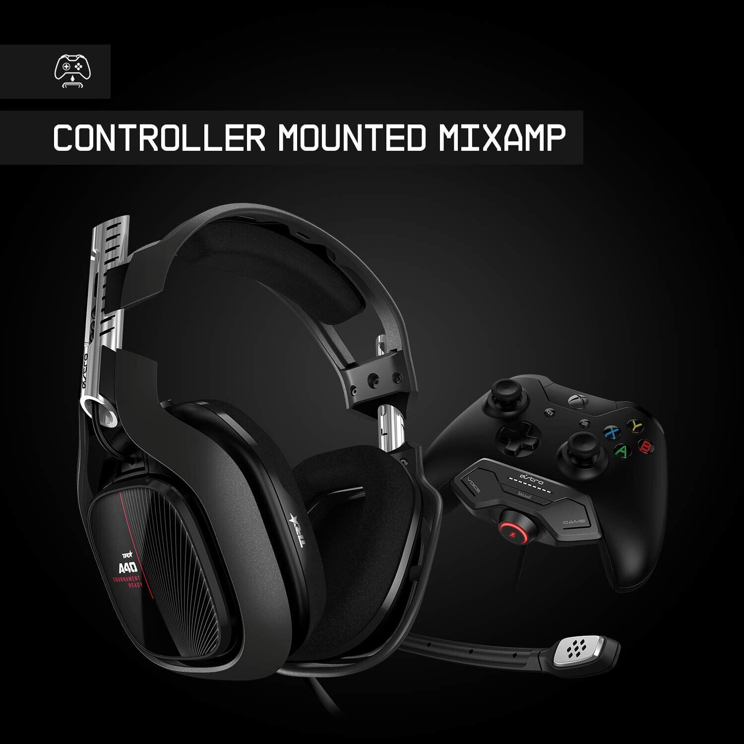 ASTRO A40 TR Gaming Headset with M80 MixAmp