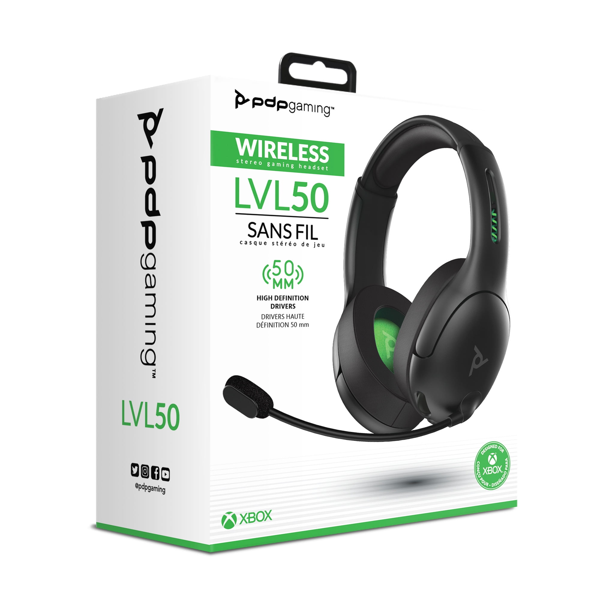 PDP Gaming LVL50 Wireless Headset for Xbox