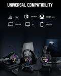 Multi-Platform Gaming Headset with Surround Sound