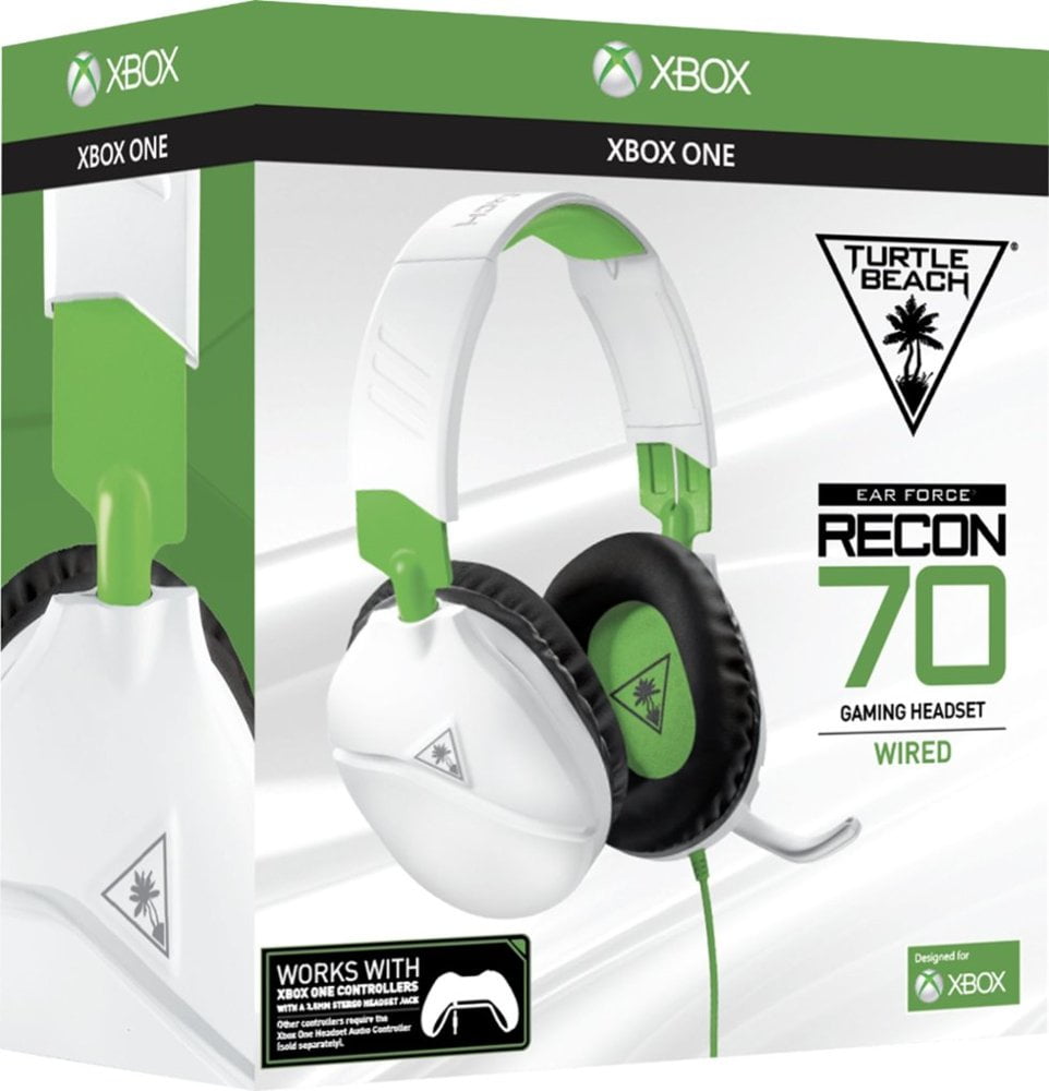 Turtle Beach Recon 70 White Gaming Headset