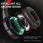 TSV Wired Gaming Headset with Microphone and Surround Sound