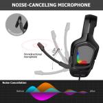 ONIKUMA Gaming Headset with Noise Cancelling Microphone
