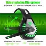 DIWUER Stereo Gaming Headset with LED Lights