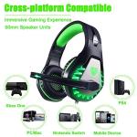 DIWUER Stereo Gaming Headset with LED Lights