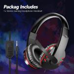 TSV Stereo Gaming Headset with Noise Canceling Microphone