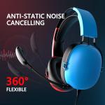 Nintendo Switch & Xbox Gaming Headset, Red & Blue