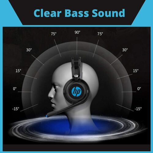 HP Wired Gaming Headset with Mic for Multiple Devices