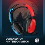 Nintendo Switch & Xbox Gaming Headset, Red & Blue