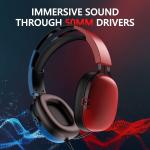 Nintendo Switch & Xbox Gaming Headset, Red & Blue