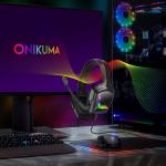 ONIKUMA Gaming Headset with Surround Sound and Mic