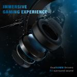 PeohZarr All-in-One Gaming Headset with RGB Lights