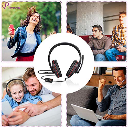3.5mm Gaming Headset with Mic for PS4