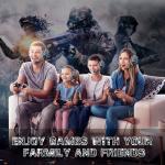 TSV Gaming Headset with Noise Canceling Mic