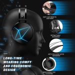 PeohZarr All-in-One Gaming Headset with RGB Lights