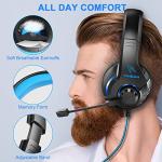 YINSAN Wired Gaming Headset with Surround Sound