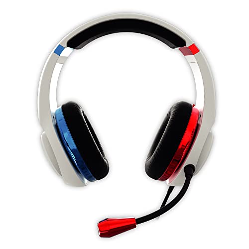 STEALTH Neon Over-Ear Gaming Headset - Red/Blue