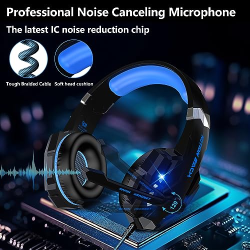 FUNINGEEK G9000 Wired Gaming Headset with LED