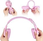 BUTFULAKE Pink Stereo Gaming Headset with Mic