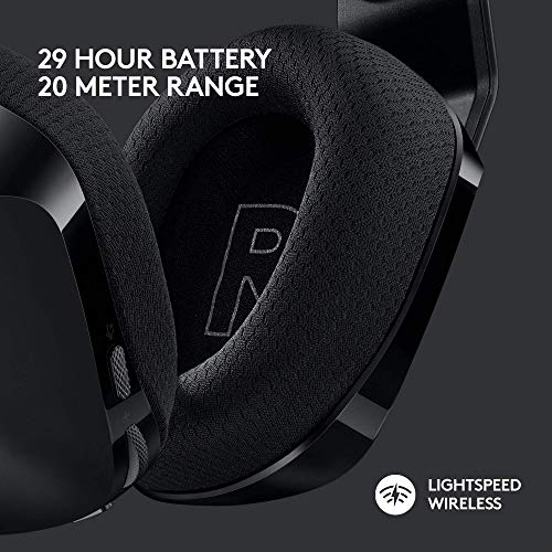 Logitech G733 Wireless Gaming Headset - Black
