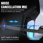 BENGOO V-4 Gaming Headset with Noise Cancelling Mic