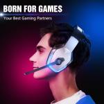 BENGOO V-4 Gaming Headset with Noise Cancelling Mic