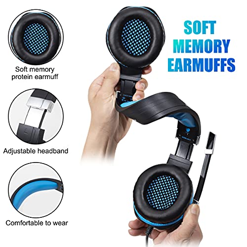 BUTFULAKE GH-3 Wired Gaming Headset with LED Light