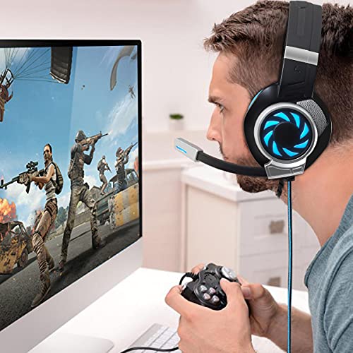 BUTFULAKE GH-3 Wired Gaming Headset with LED Light