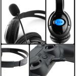 3.5mm Gaming Headset with Mic for Xbox, PS4, PC