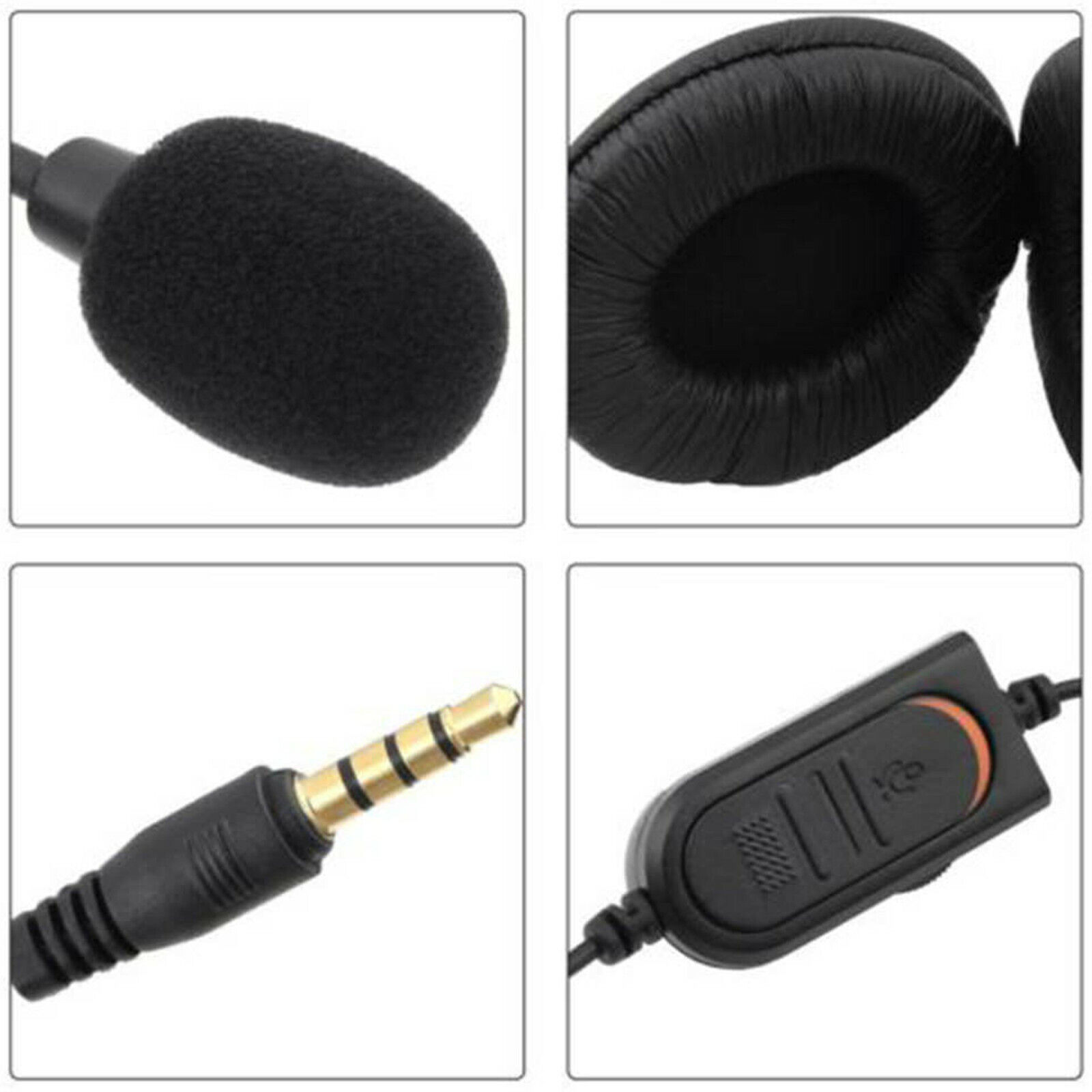 3.5mm Gaming Headset with Mic for Xbox, PS4, PC