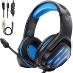 LED Gaming Headset with Mic for PC and Consoles