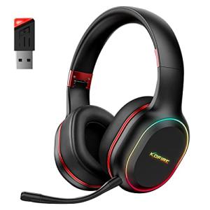 KOFIRE Wireless Gaming Headset with Vibration and Mic