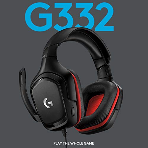 Logitech G332 Wired Gaming Headset with Flip-to-Mute Mic