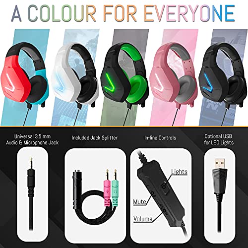 Orzly Gaming Headset with Mic for Nintendo Switch