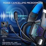 YINSAN Surround Sound Gaming Headset with Mic