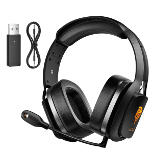 EasySMX Wireless Gaming Headset with Removable Mic