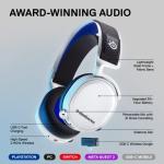 SteelSeries Arctis 7P+ Wireless Headset - White