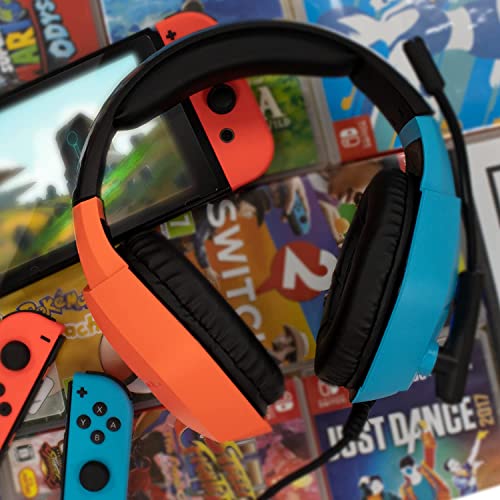 Orzly Hornet RXH-20 Gaming Headset for Switch