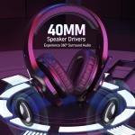 EasySMX Wireless Gaming Headset with RGB Lighting