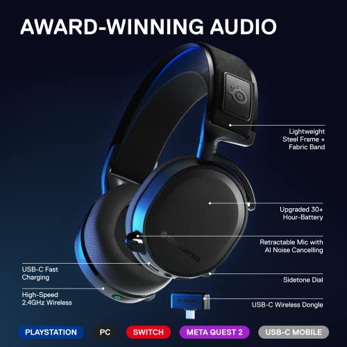 Arctis 7P+ Wireless Gaming Headset