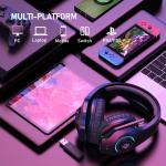 EasySMX Wireless Gaming Headset with RGB Lighting