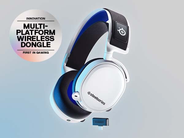 SteelSeries Arctis 7P+ Wireless Headset - White