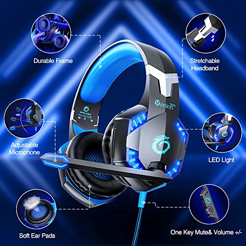 VersionTECH G2000 Gaming Headset for PS5 and Xbox