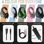 Orzly White Gaming Headset for PC and Consoles