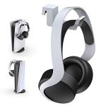 NexiGo PS5 Headset Stand with Support Bar, White