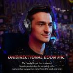 BINNUNE Wireless Gaming Headset for PS4, PS5, PC