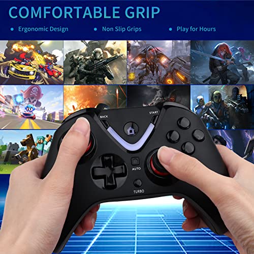 RALAN Wireless Game Controller with LED Lighting